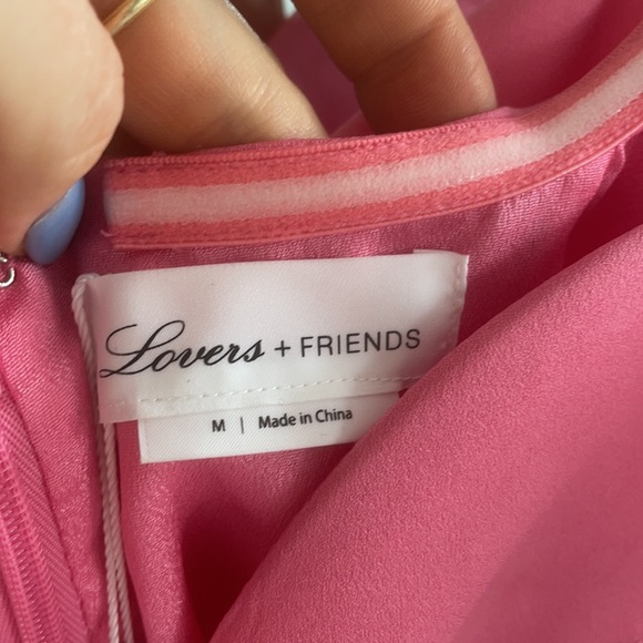 Lovers and Friends Bubble Gum Pink Dress Size M - Picture 4 of 10